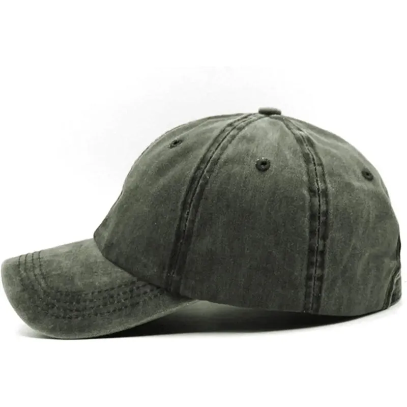 Vintage Washed Distressed Baseball-Cap