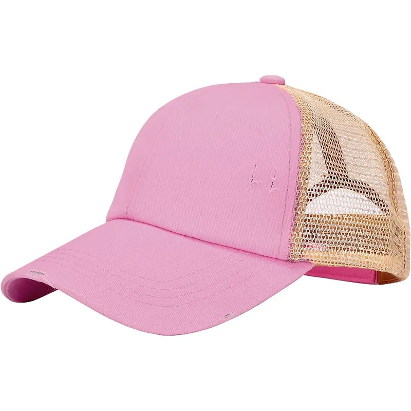 Vintage Washed Distressed Baseball-Cap
