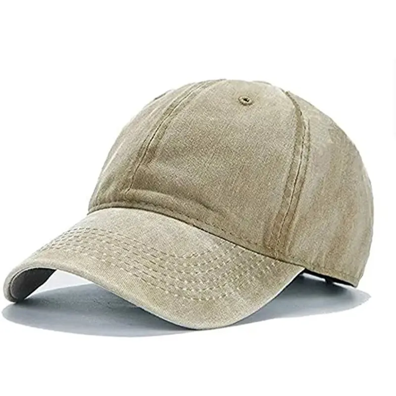 Vintage Washed Distressed Baseball-Cap