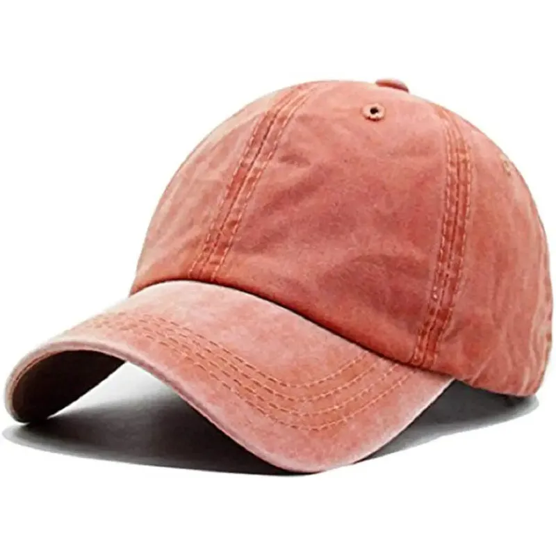 Vintage Washed Distressed Baseball-Cap