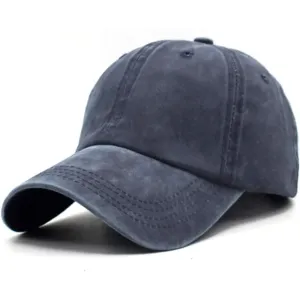 Vintage Washed Distressed Baseball-Cap