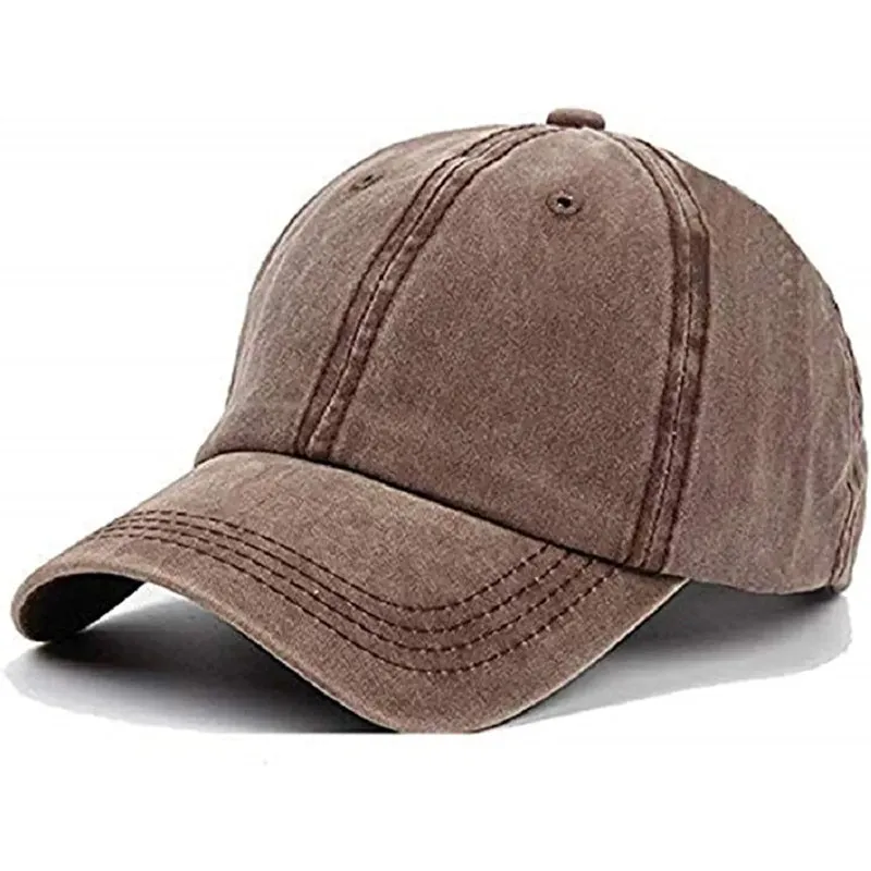 Vintage Washed Distressed Baseball-Cap