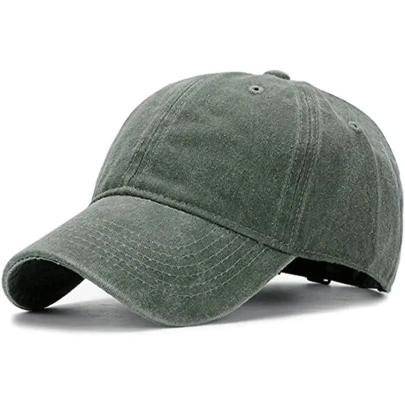 Vintage Washed Distressed Baseball-Cap