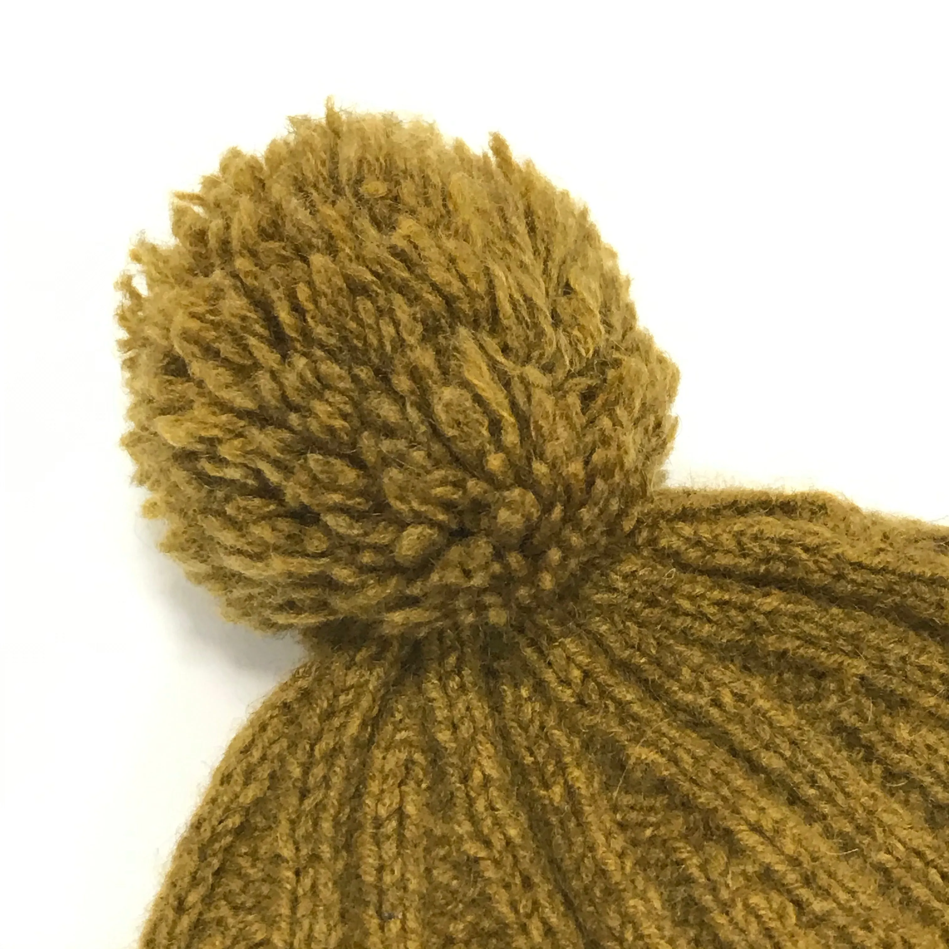 Visvim 12AW Yak Wool Knit Beanie Mustard
