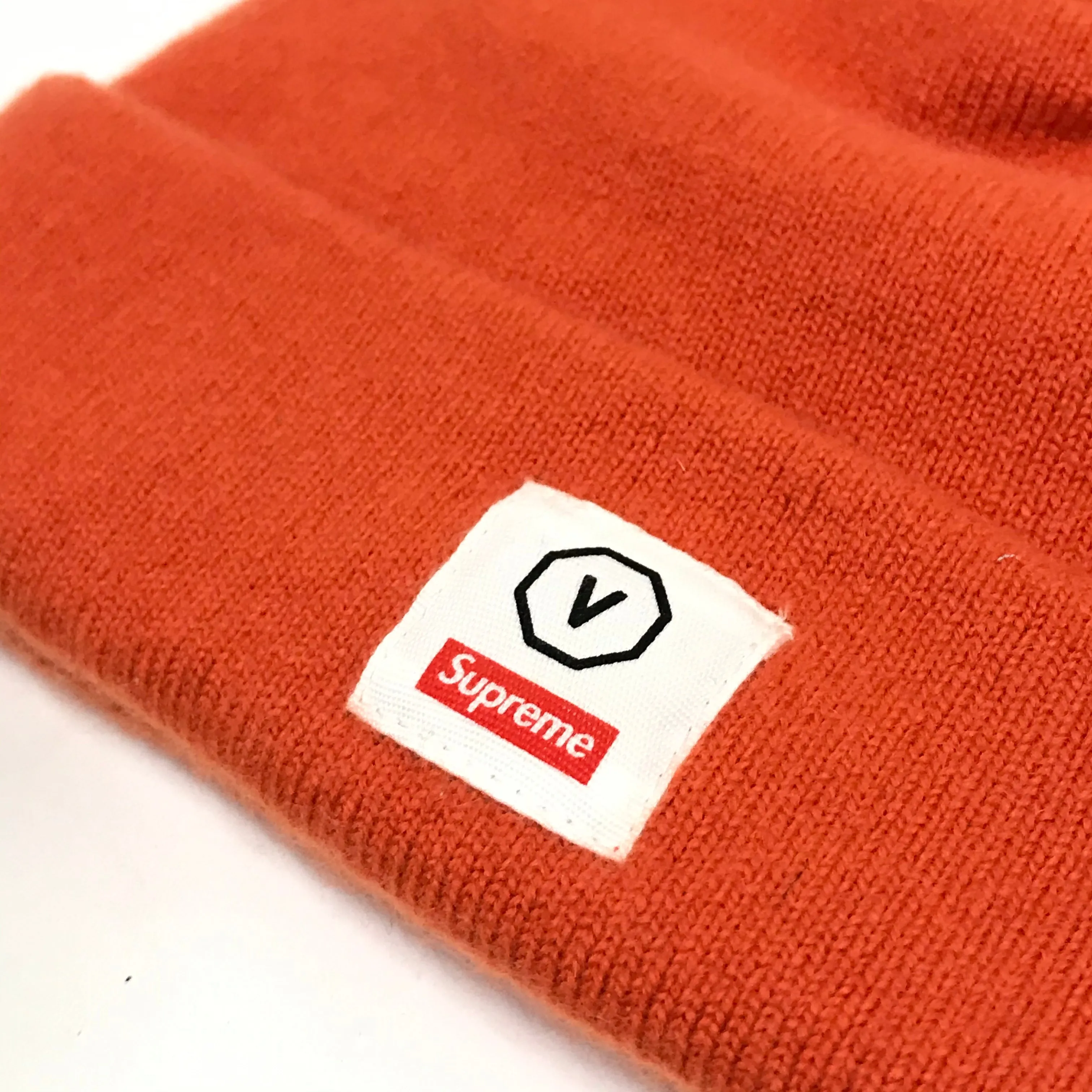 Visvim x Supreme Cashmere Beanie Orange