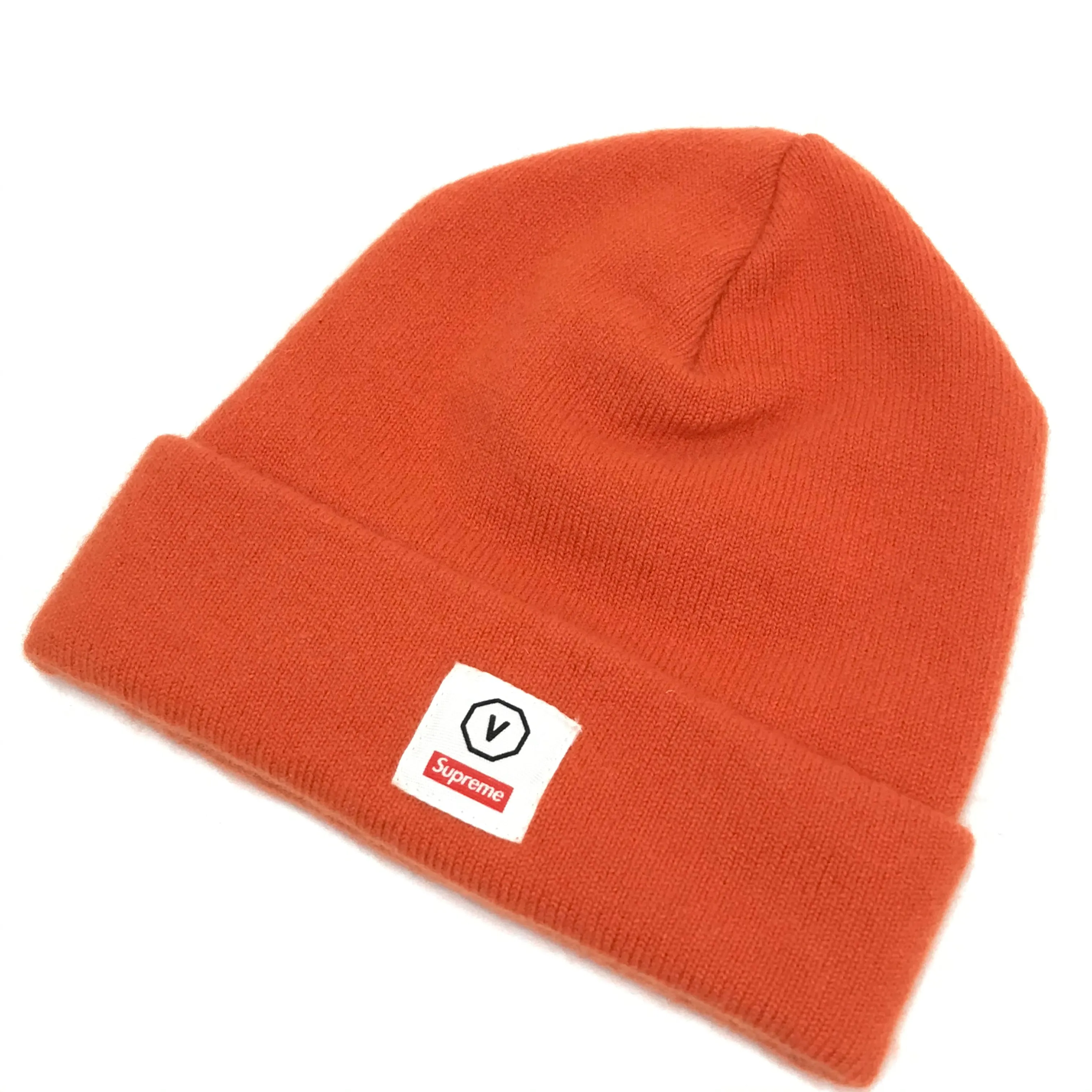 Visvim x Supreme Cashmere Beanie Orange