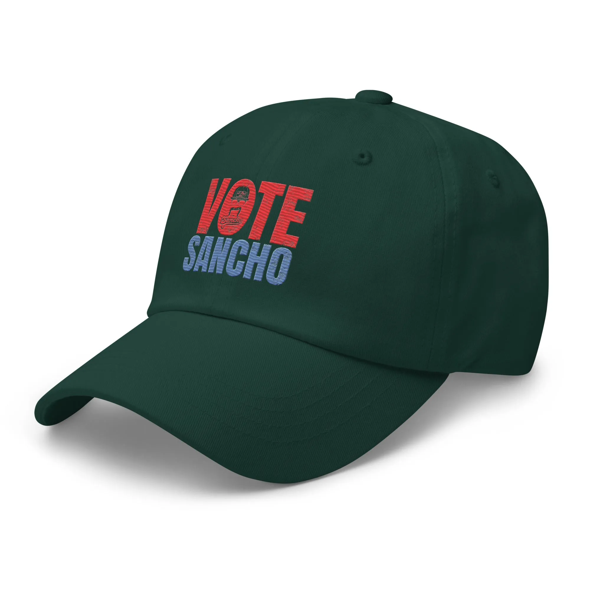 Vote Sancho Leather Back Hat