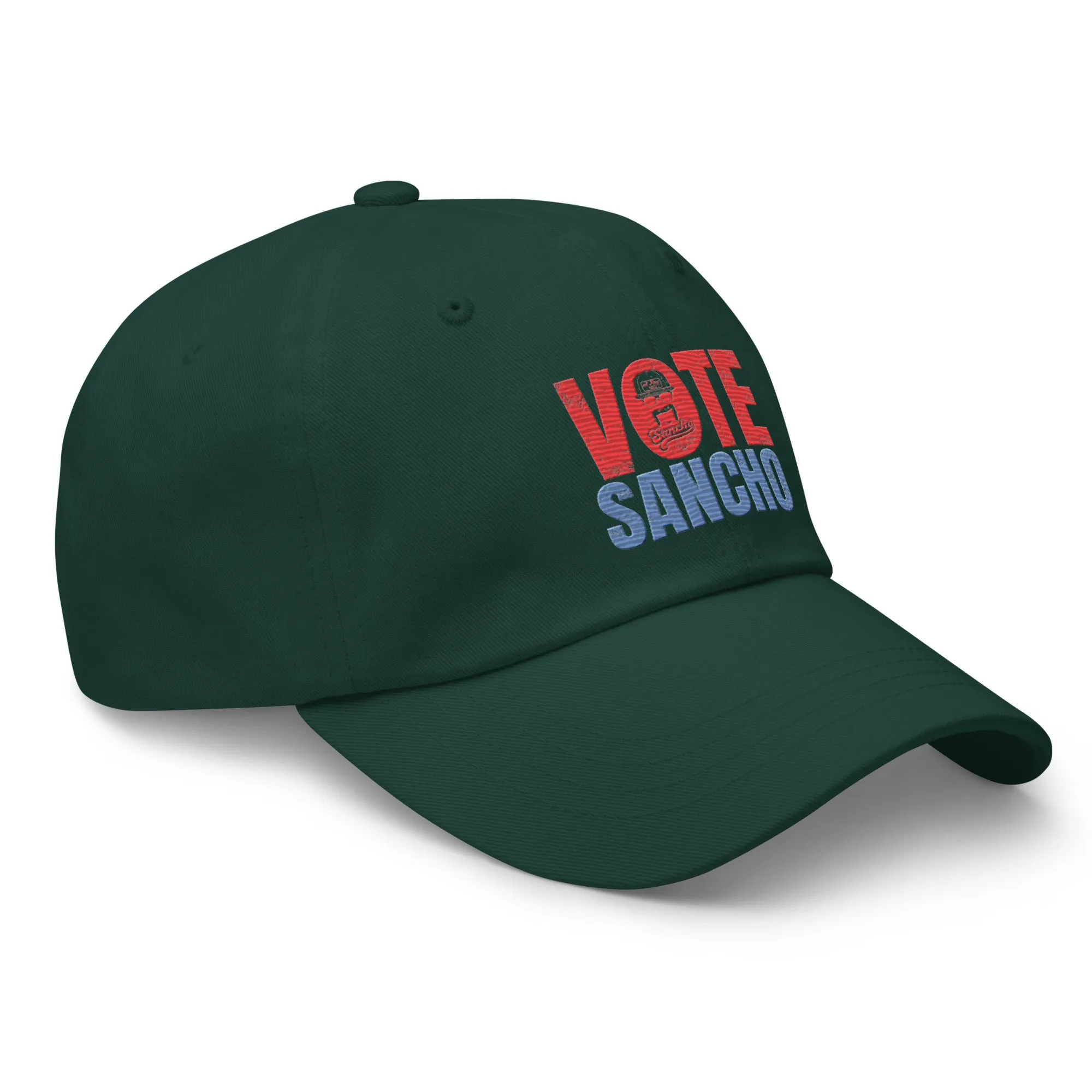 Vote Sancho Leather Back Hat