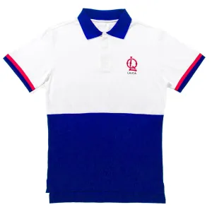 Wakefield Polo White/Royal Blue