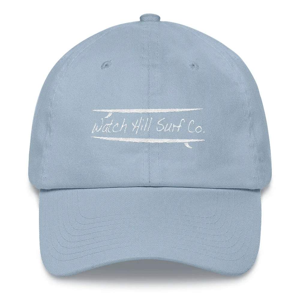 Watch Hill Surf Co. 'Parallel Boards' Hat (White)