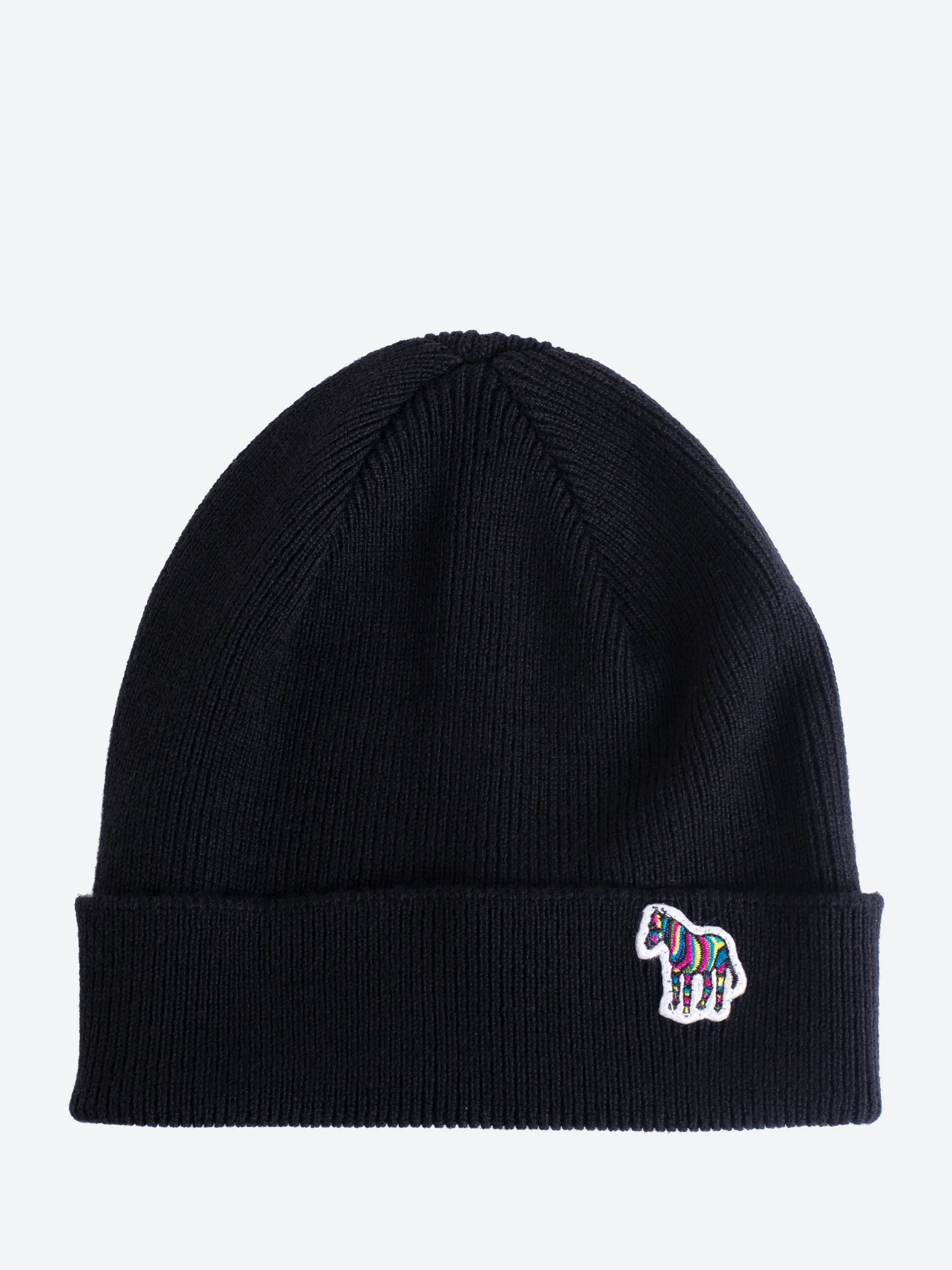 Zebra Patch Beanie