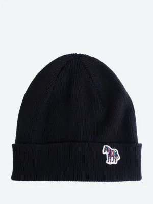 Zebra Patch Beanie